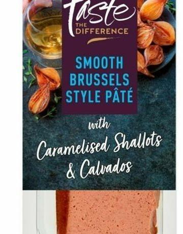Fotografie - Taste the Difference Smooth Brussels Style Pate with Caramelised Shallots & Calvados Sainsbury's