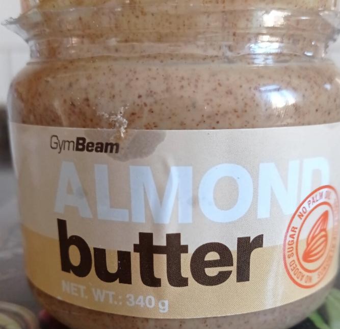 Fotografie - almond Butter no Palm oil GymBeam