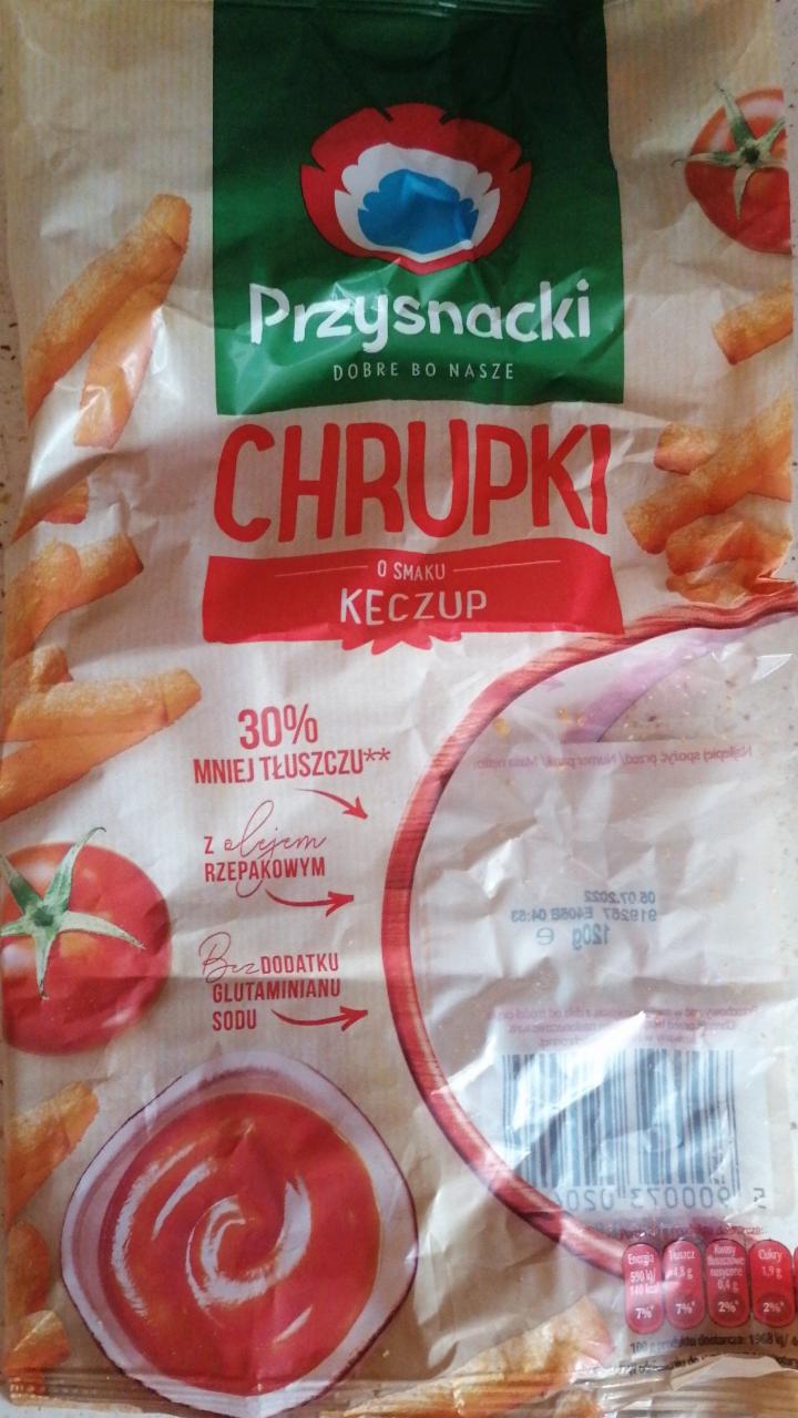 Fotografie - Chrupki o smaku keczupu Przysnacki