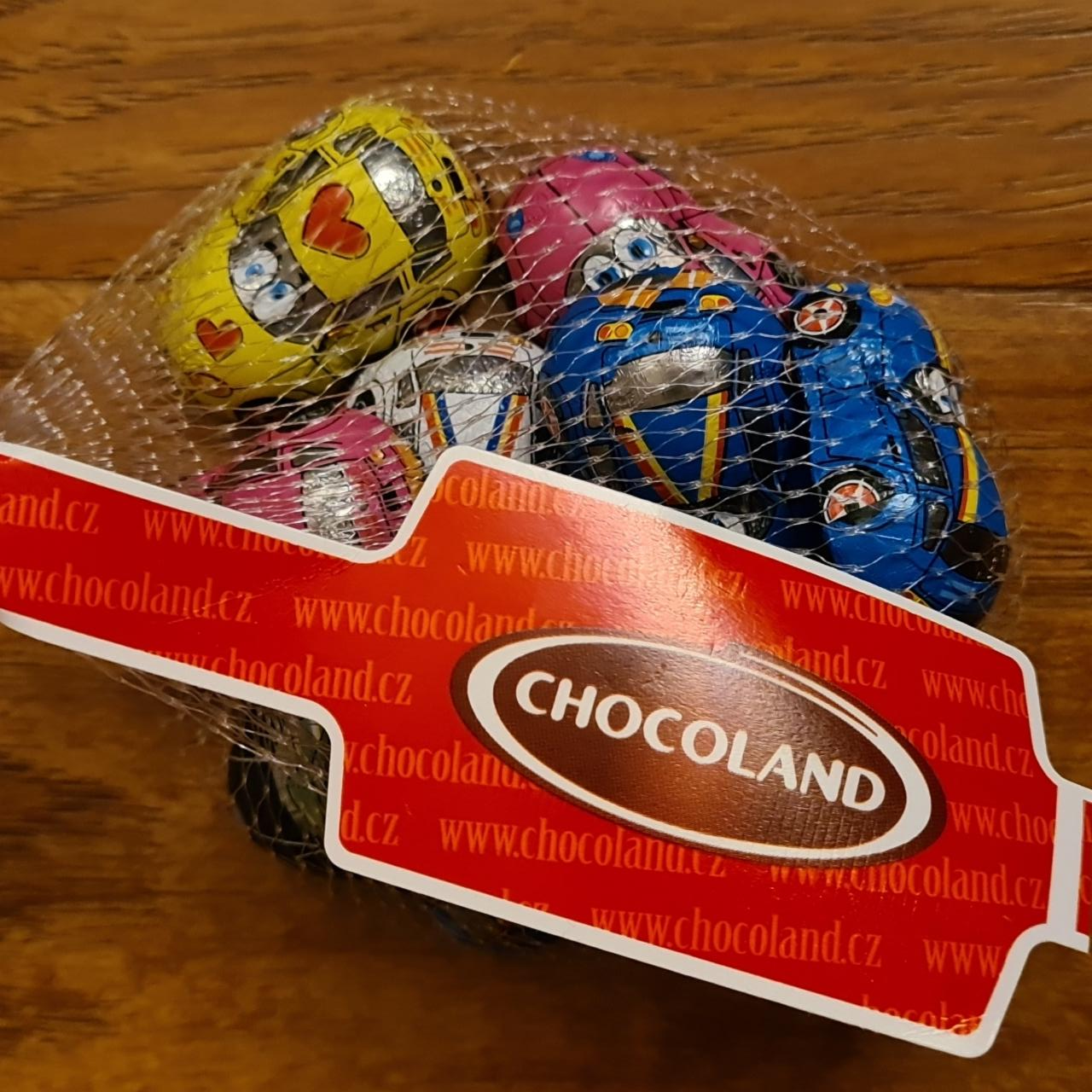 Fotografie - Autíčka mléčná čokoláda Chocoland