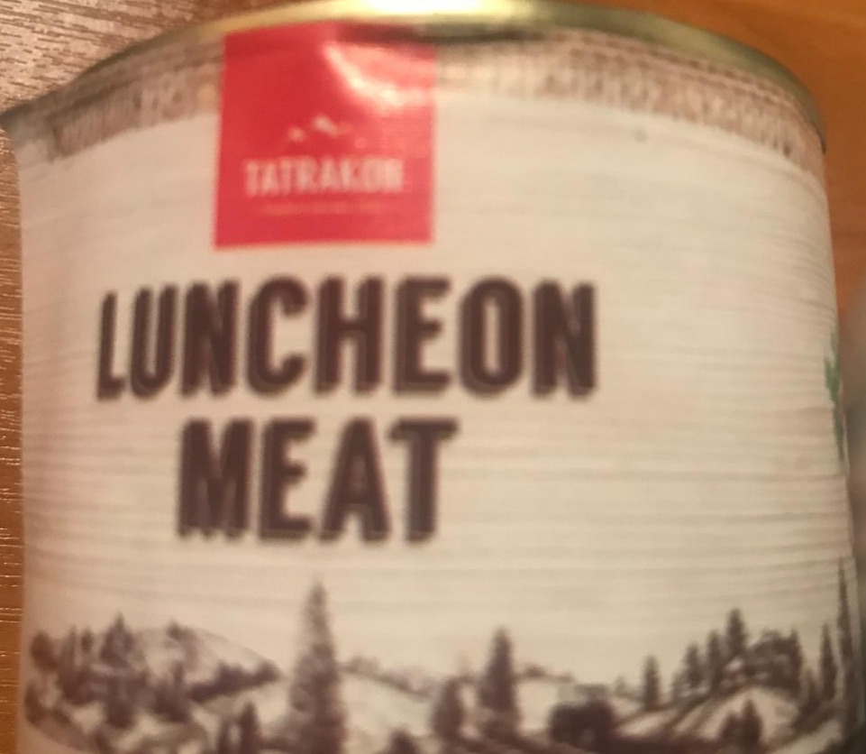 Fotografie - Luncheon meat Tatrakon