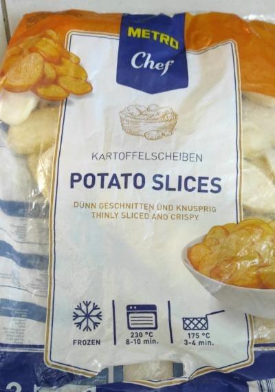 Fotografie - potato slices