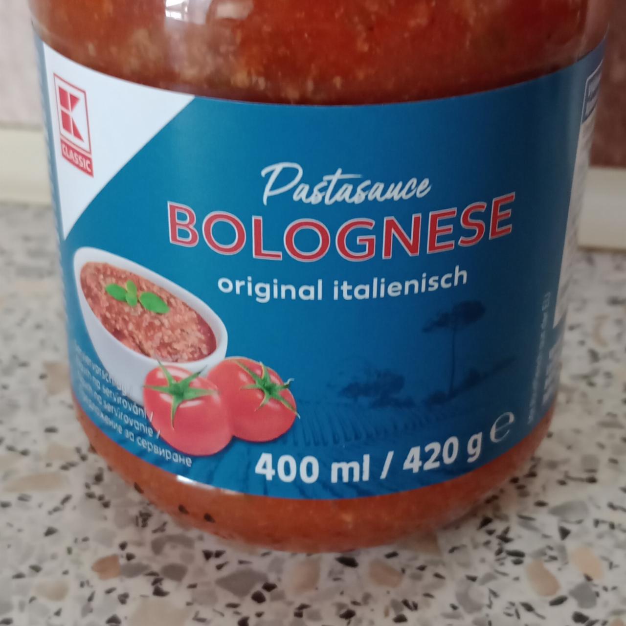 Fotografie - Pastasauce Bolognese K-Classic