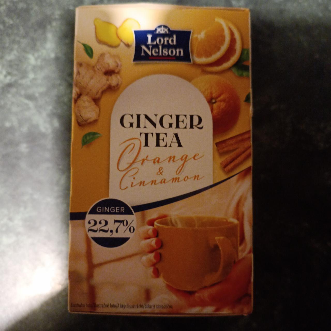 Fotografie - Ginger Tea Orange & cinnamon Lord Nelson