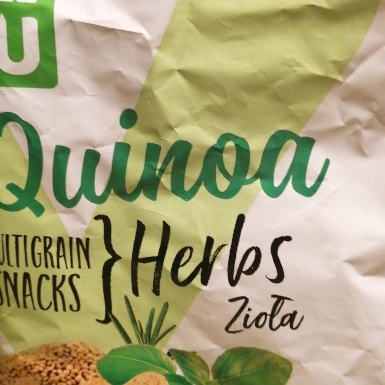 Fotografie - Multigrain snacks Quinoa Herbs Ziola FreeYu
