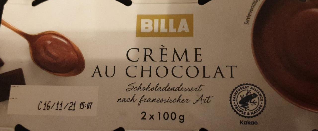 Fotografie - Crème au Chocolat Billa