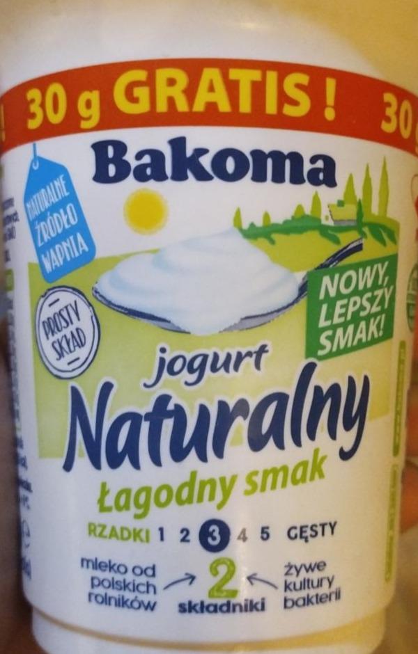 Fotografie - Jogurt Naturalny łagodny smak Bakoma
