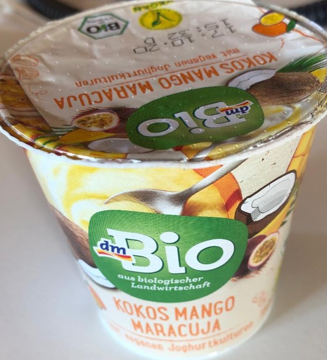 Fotografie - Kokos mango maracuja mit veganen Joghurtkulturen dmBio