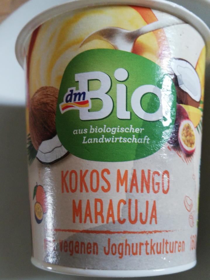 Fotografie - Kokos mango maracuja mit veganen Joghurtkulturen dmBio