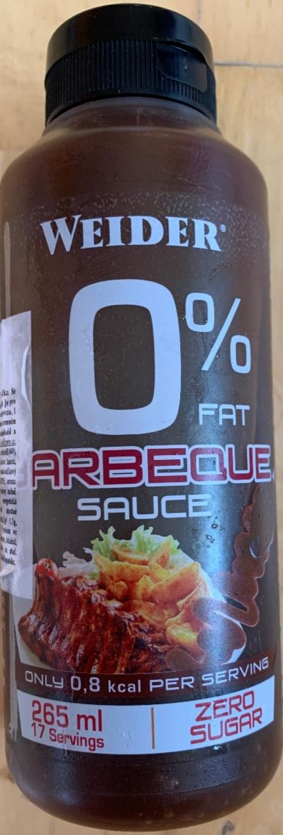 Fotografie - 0% fat Barbeque sauce Weider