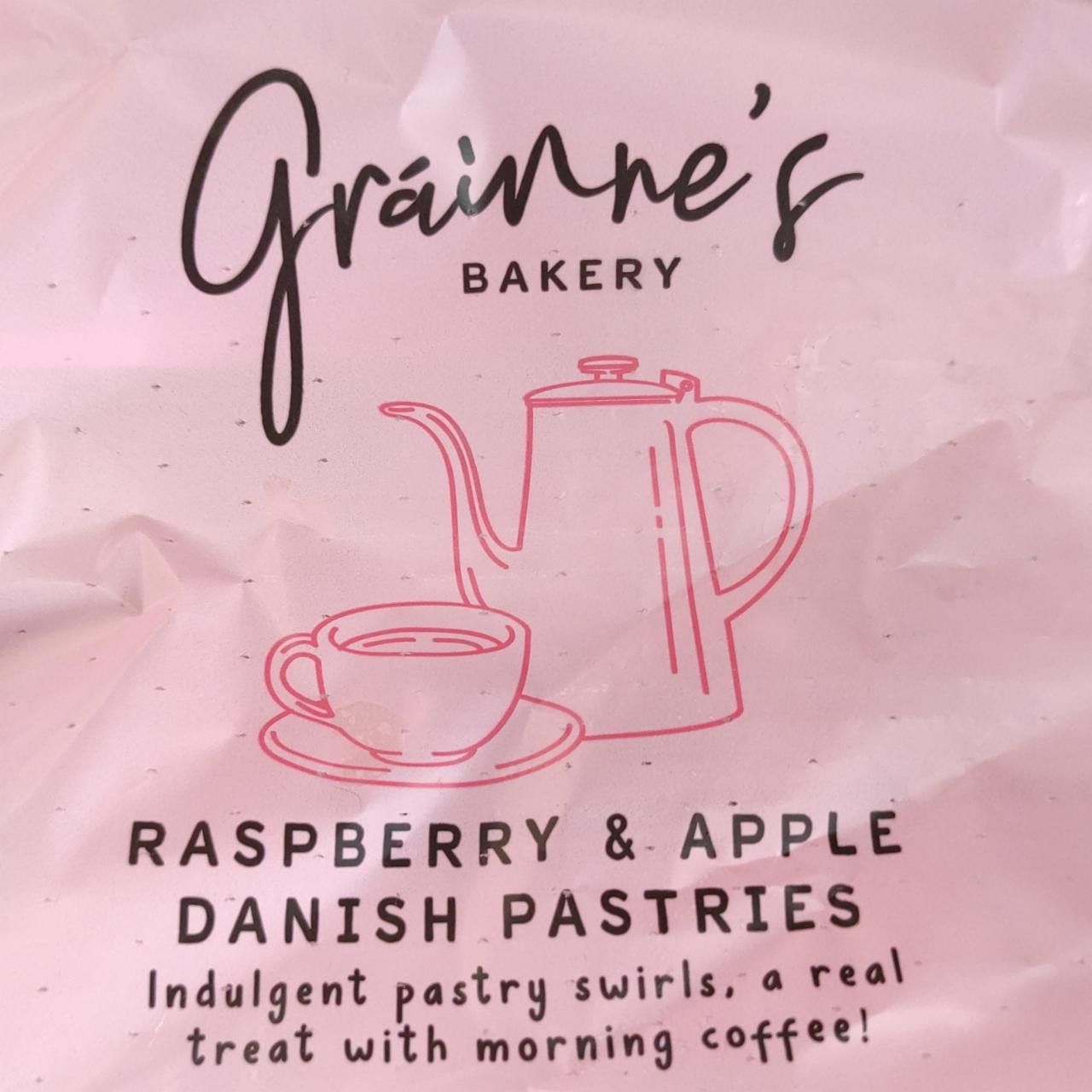Fotografie - Raspberry & Apple Danish Pastries Gráinne's Bakery