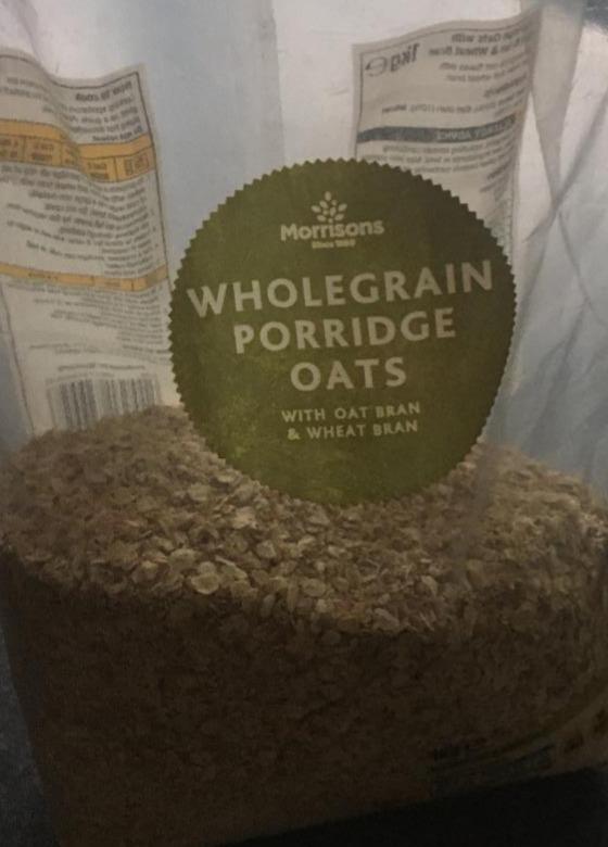 Fotografie - whole grain porridge oats Morrison’s 