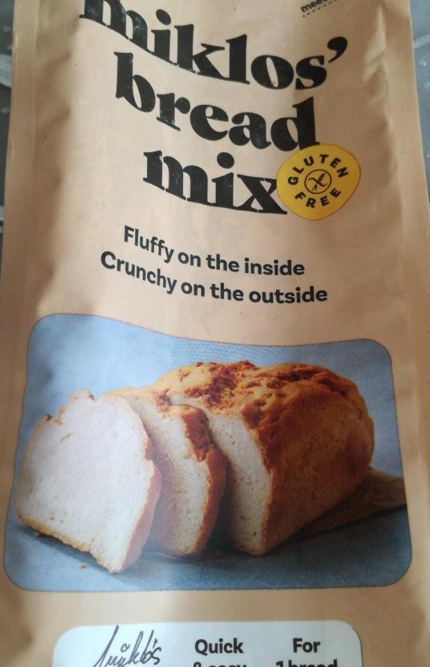 Fotografie - Miklos' bread mix (bezlepková směs na přípravu chleba) It´s us
