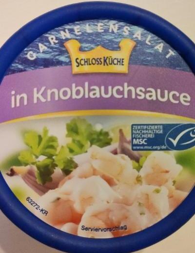 Fotografie - Garnelensalat in Knoblauchsauce Schloss Küche