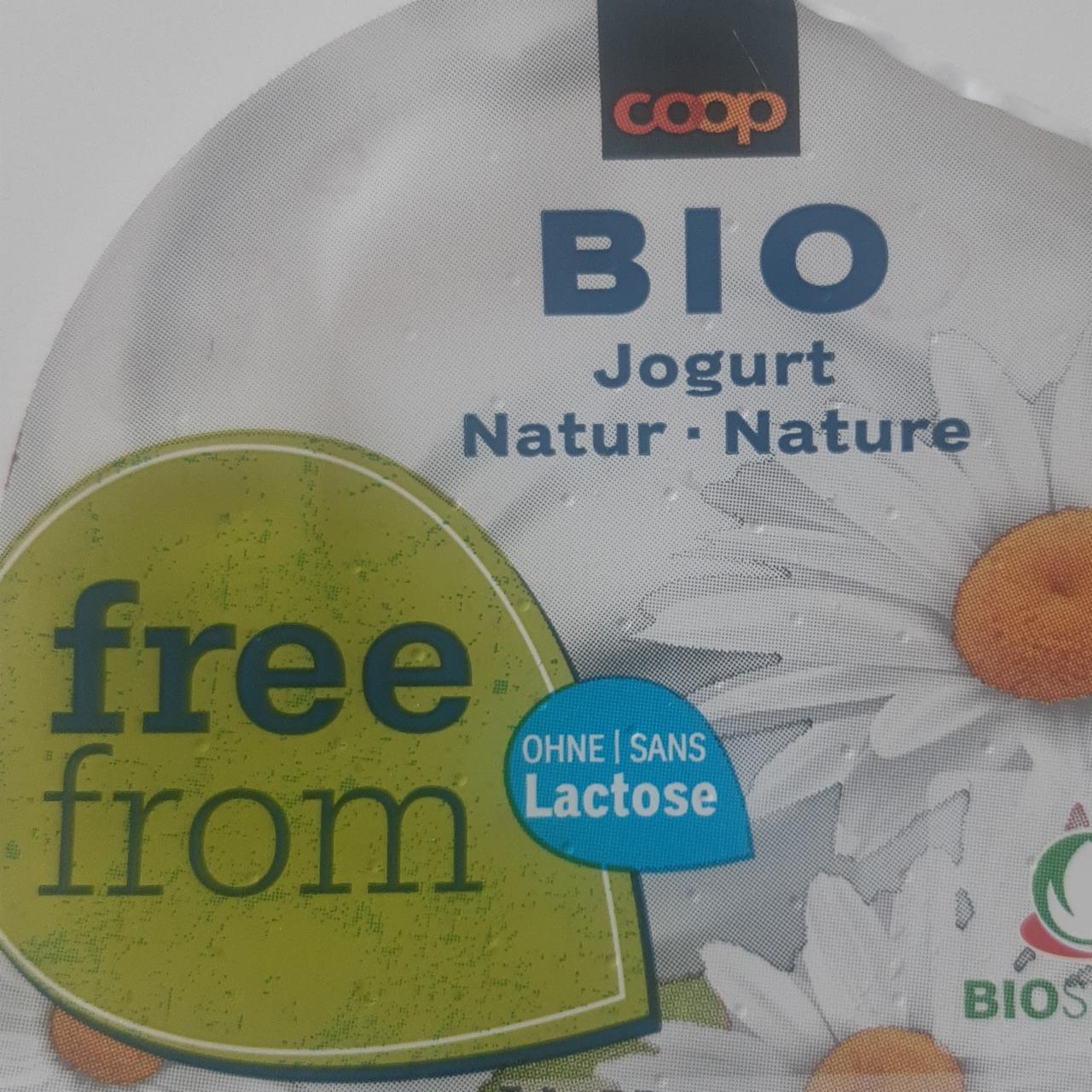 Fotografie - Bio jogurt Natur ohne Lactose Coop free from