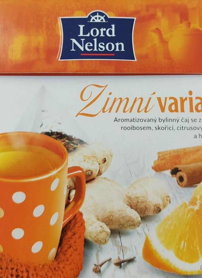 Fotografie - Zimní variace bylinný čaj se zázvorem, rooibosem, skořicí a citrusovými plody Lord Nelson