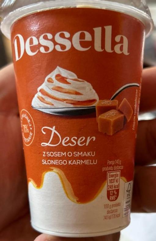 Fotografie - Deser sosem o smaku słonego karmelu Dessella