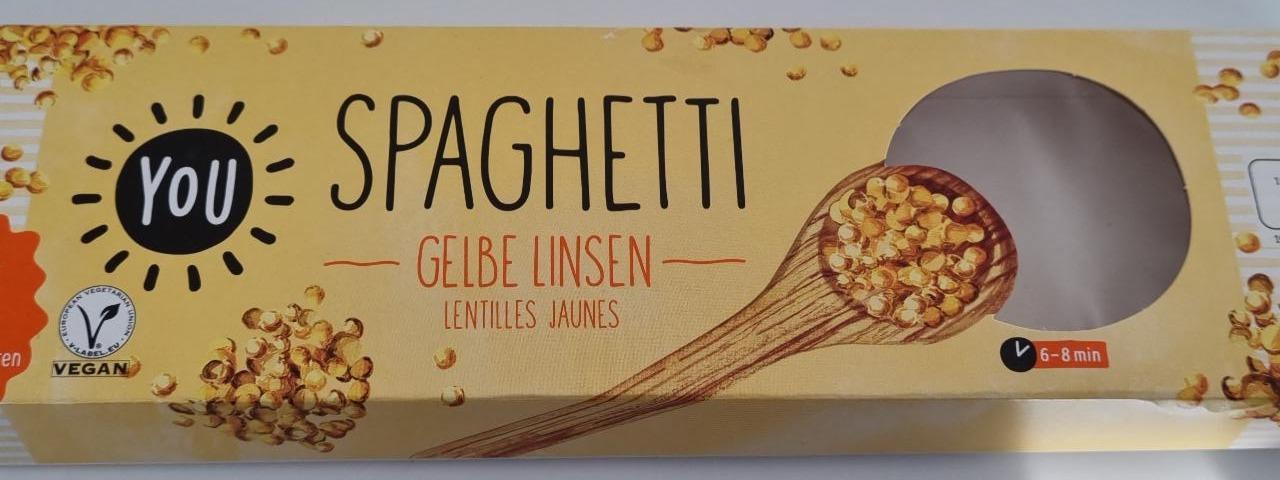 Fotografie - Spaghetti Gelbe Linsen YOU