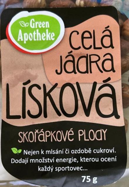 Fotografie - Celá jádra lísková Green Apotheke