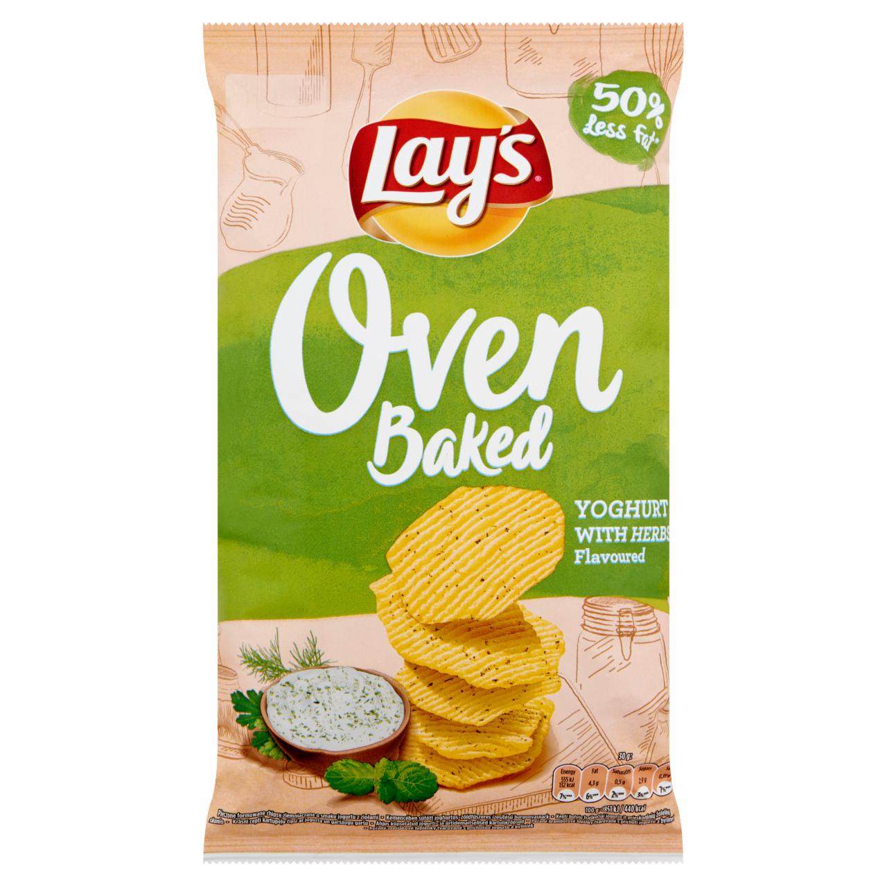 Fotografie - Oven baked yoghurt with herbs Lay's