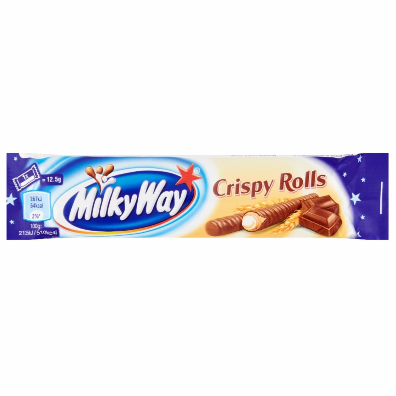 Fotografie - Crispy Rolls Chocolate Milky Way