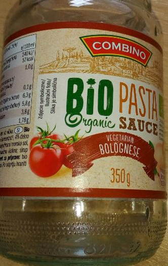 Fotografie - BIO Pasta Sauce Vegetarische Bolognese - Combino