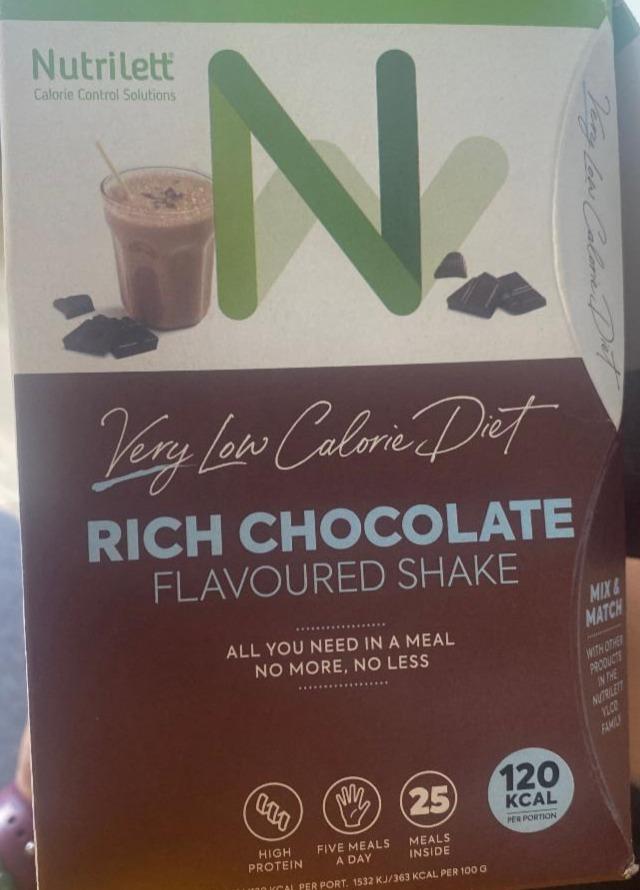 Fotografie - Rich chocolate flavoured shake Nutrilett