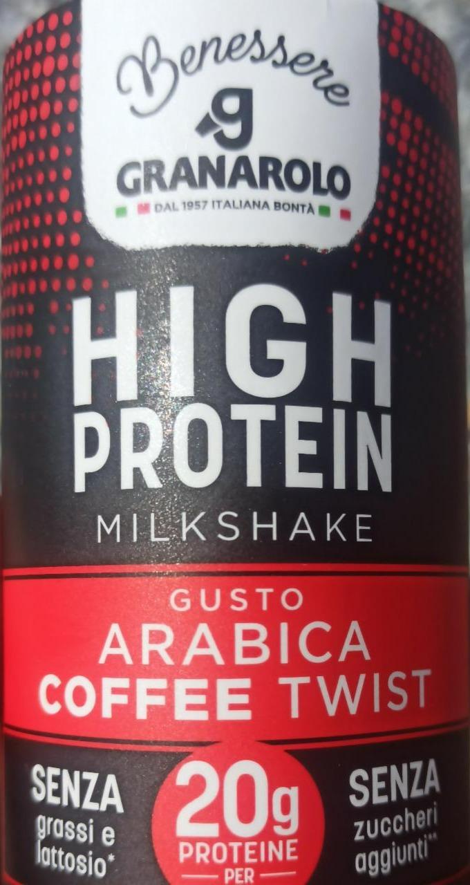 Fotografie - High protein Milkshake gusto arabica Coffee twist Granarolo