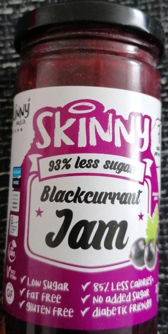 Fotografie - 93% less sugar Blackcurrant Jam Skinny
