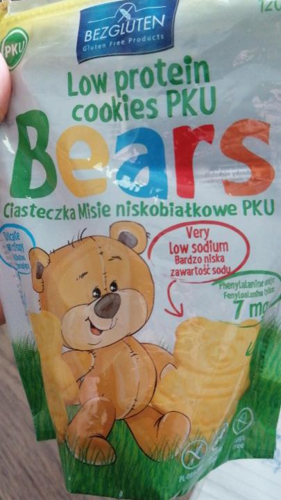 Fotografie - Medvídci sušenky nízkobílkovinné PKU
