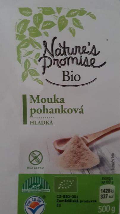Fotografie - Bio Pohanková mouka hladká Nature's Promise