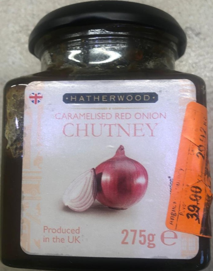 Fotografie - Caramelised Red Onion Chutney Hatherwood