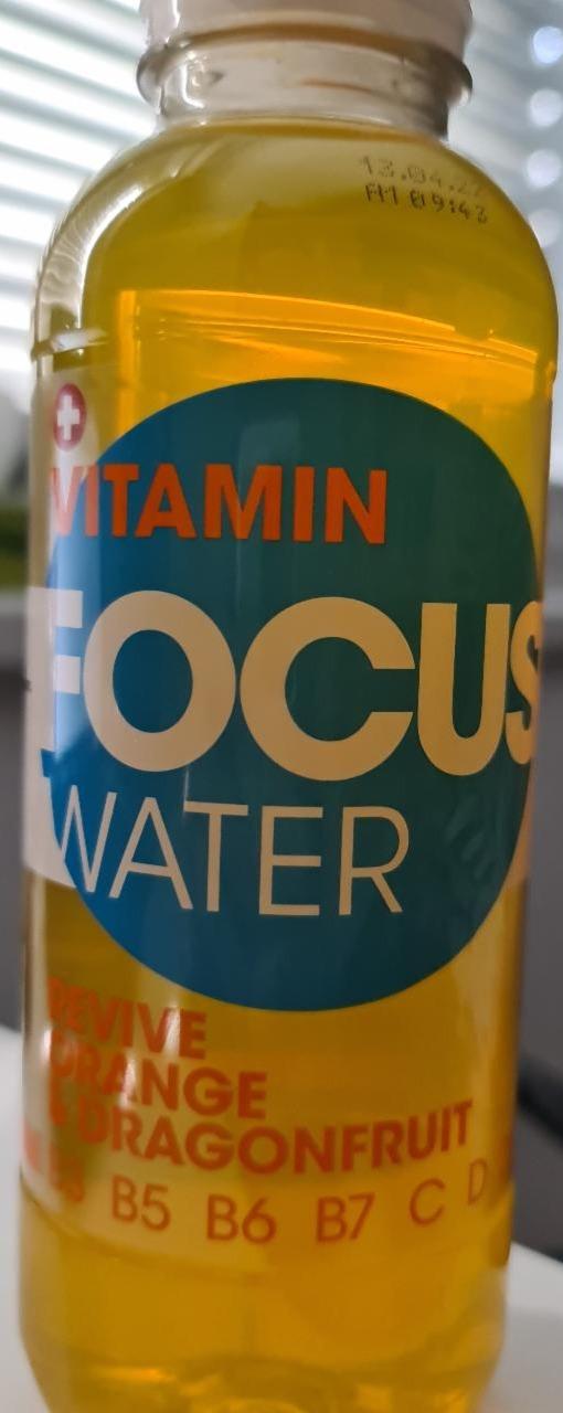 Fotografie - Vitamin Focus Water Orange & Dragonfruit
