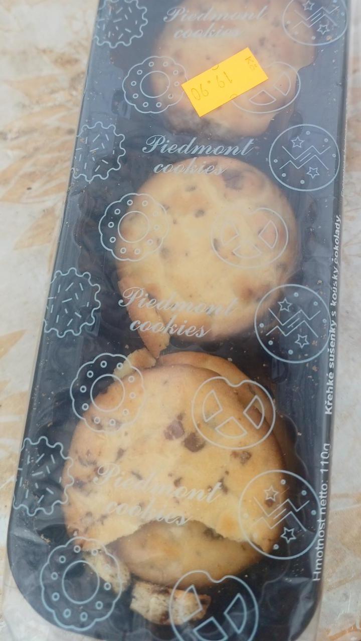 Fotografie - Cookies sušenky s kousky čokolády Piedmont