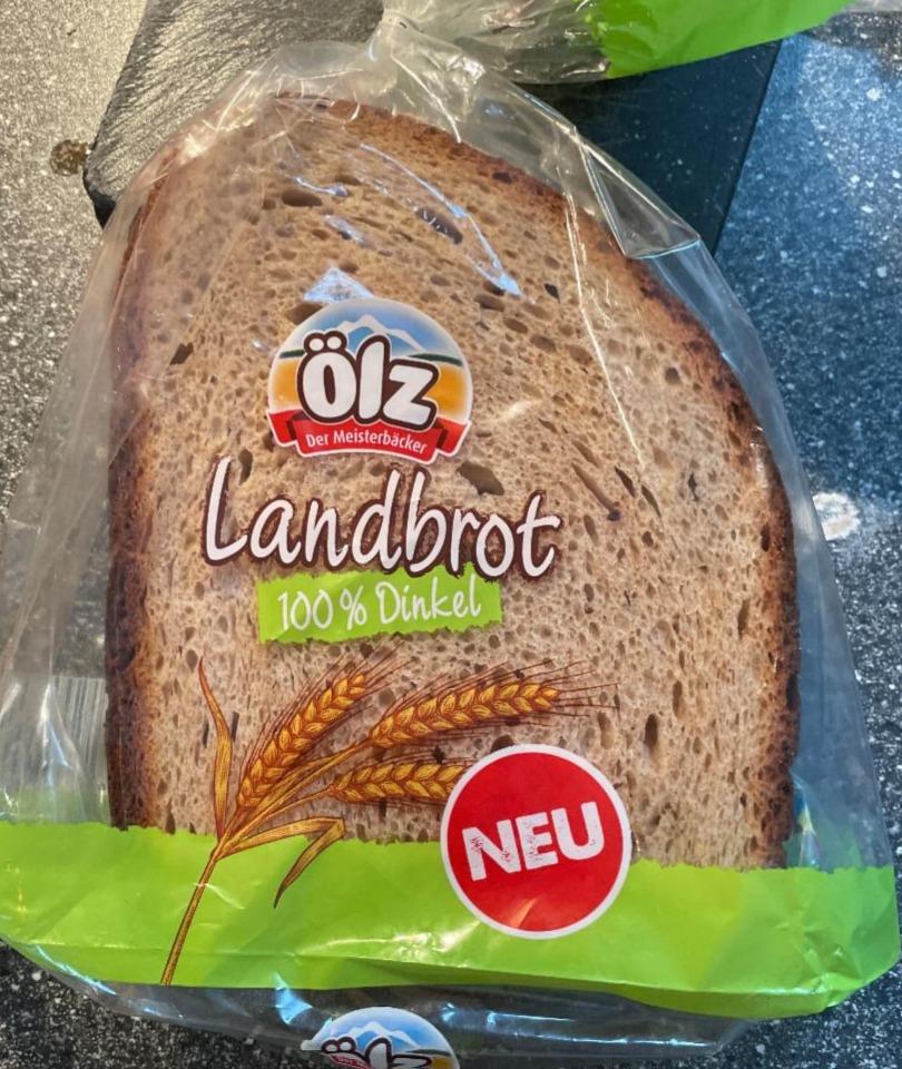 Fotografie - Landbrot 100% Dinkel Ölz Der Meisterbäcker