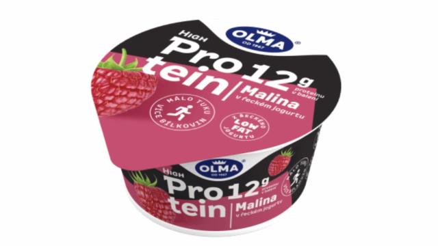 Fotografie - High Protein malina v řeckém jogurtu Olma