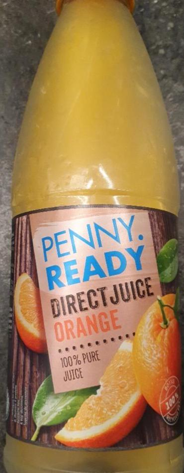 Fotografie - 100% Pure Juice Direct Juice Orange Penny Ready