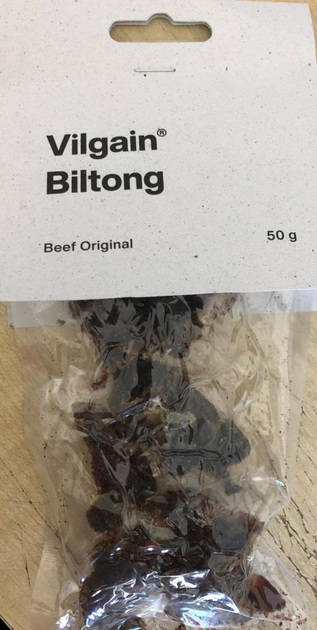 Fotografie - Biltong Beef Original Vilgain