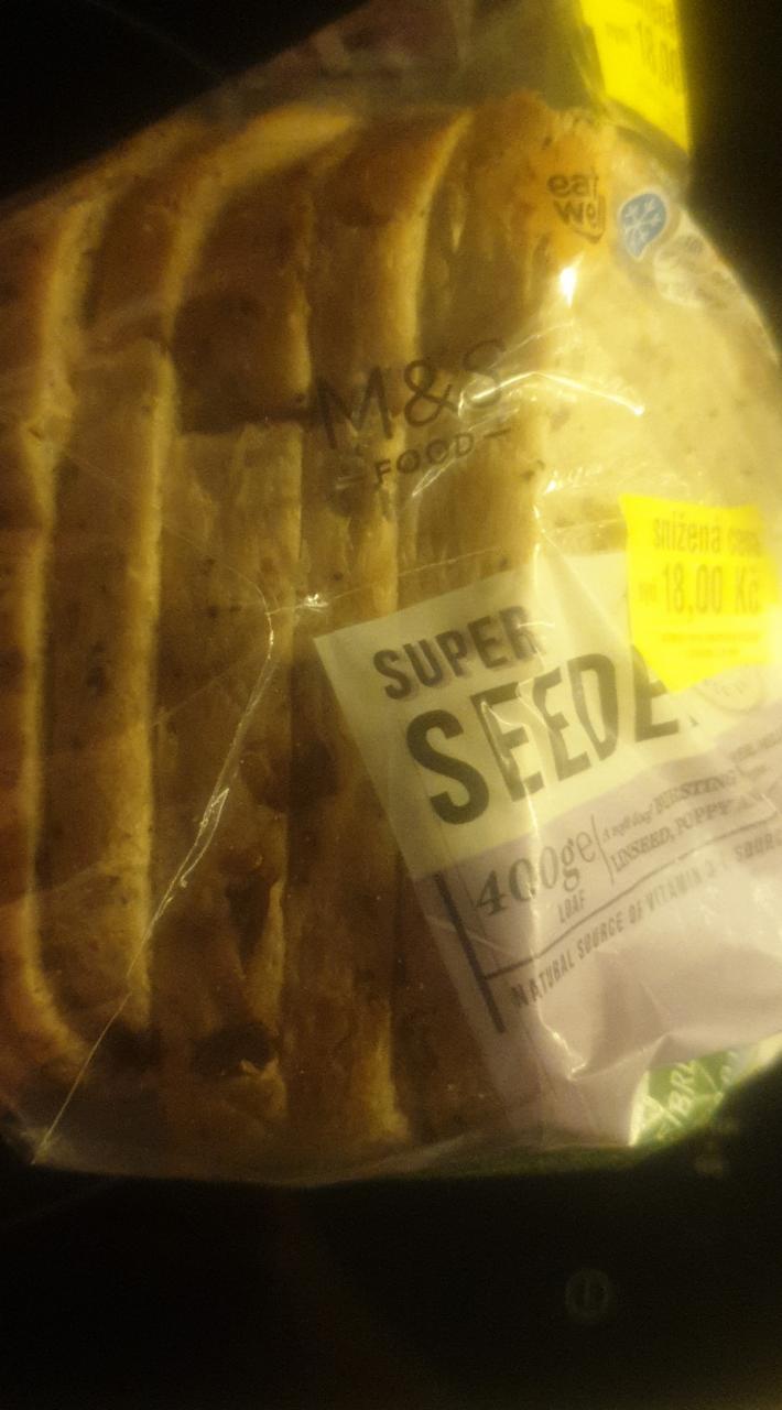 Fotografie - super seeded bread M&S