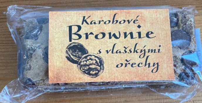 Fotografie - Karobové Brownie s vlašskými ořechy Farma Ovčárna