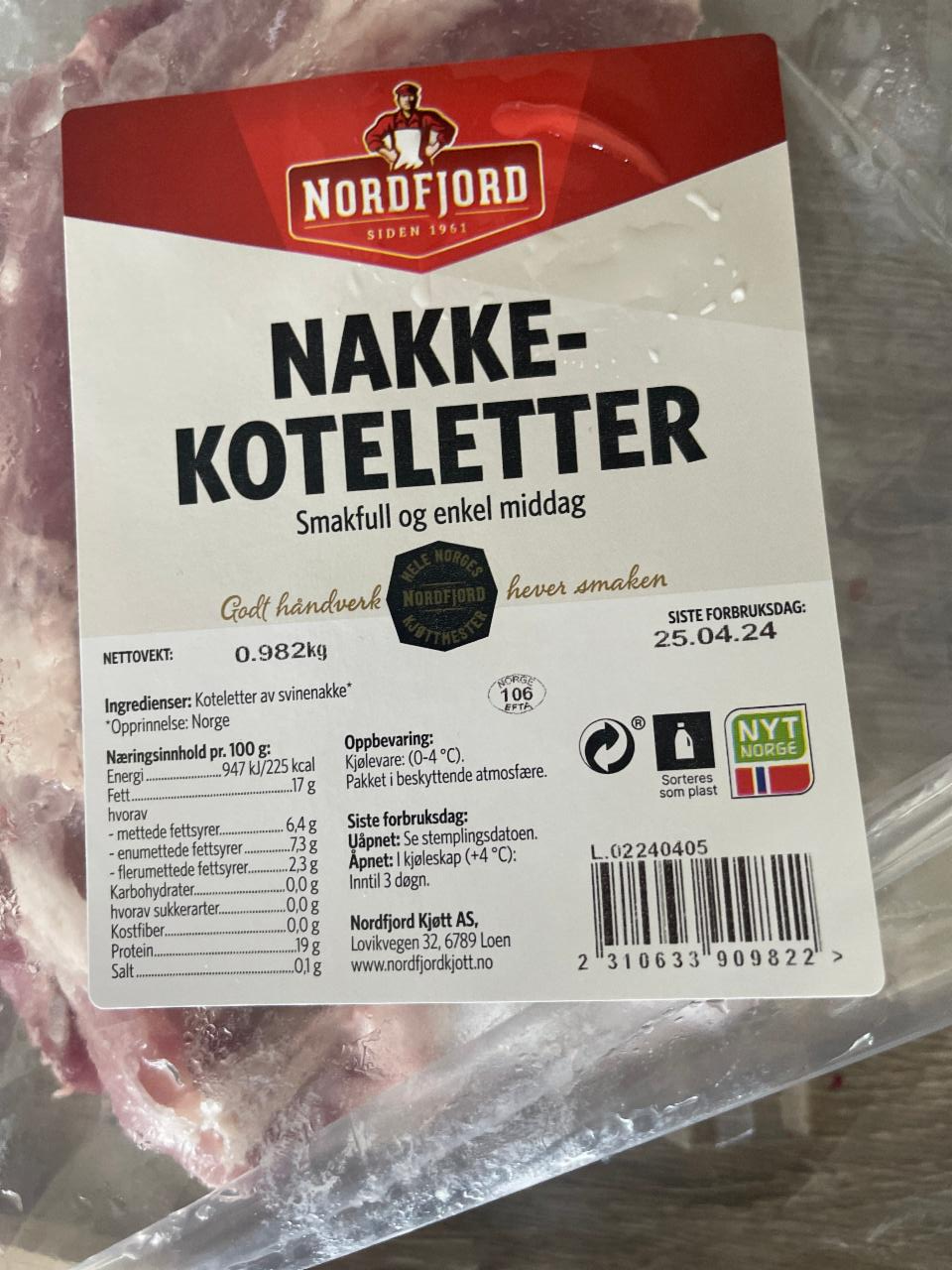 Fotografie - NakkeKoteletter Nordfjord