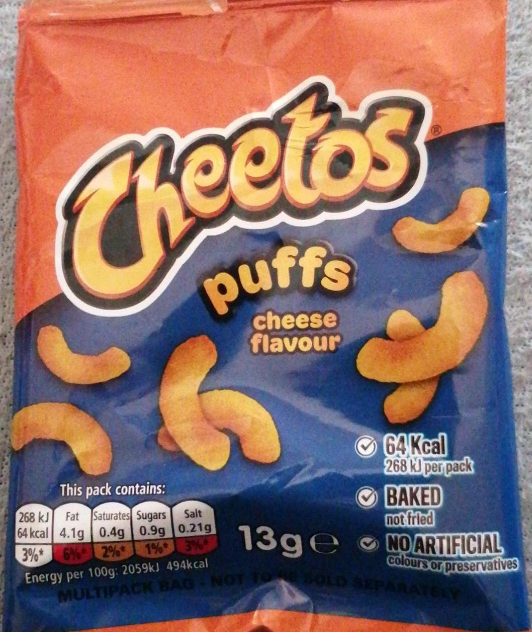 Fotografie - Cheetos puffs cheese flavour