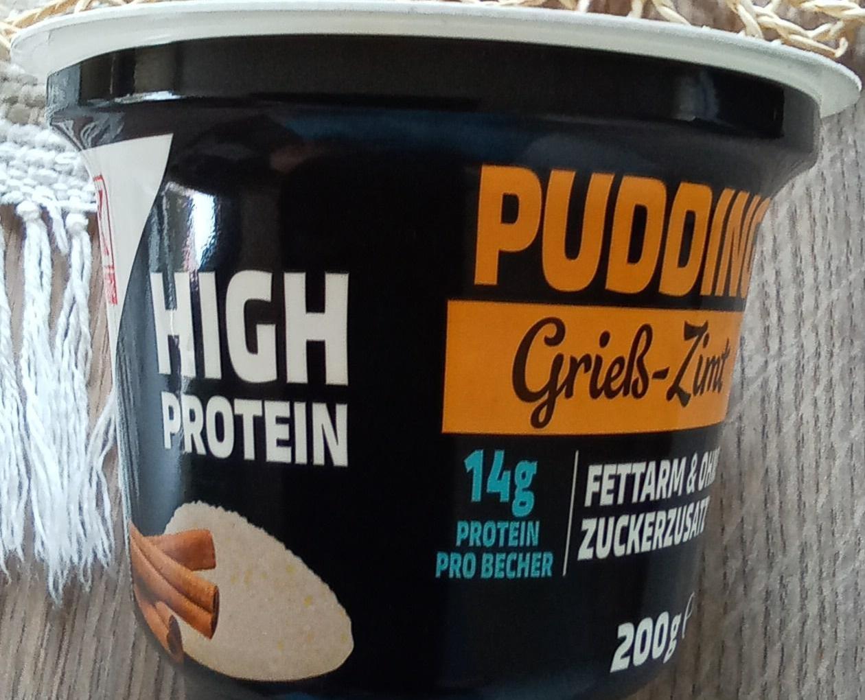 Fotografie - High protein pudding griess-zint K-Classic
