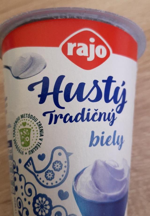 Fotografie - hustý tradičný biely jogurt Rajo