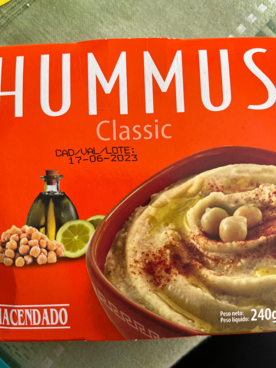 Fotografie - Hummus Classic Hacendado