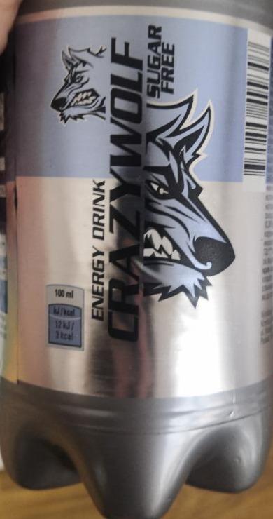 Fotografie - Crazy Wolf Energy drink sugar free