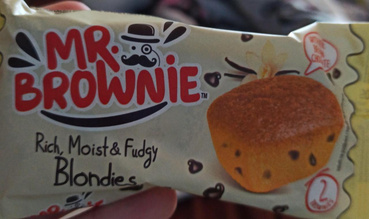 Fotografie - Mr. Brownie Blondies s belgickou čokoládou
