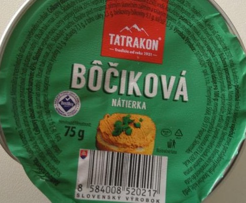 Fotografie - bůčková pomazánka Tatrakon