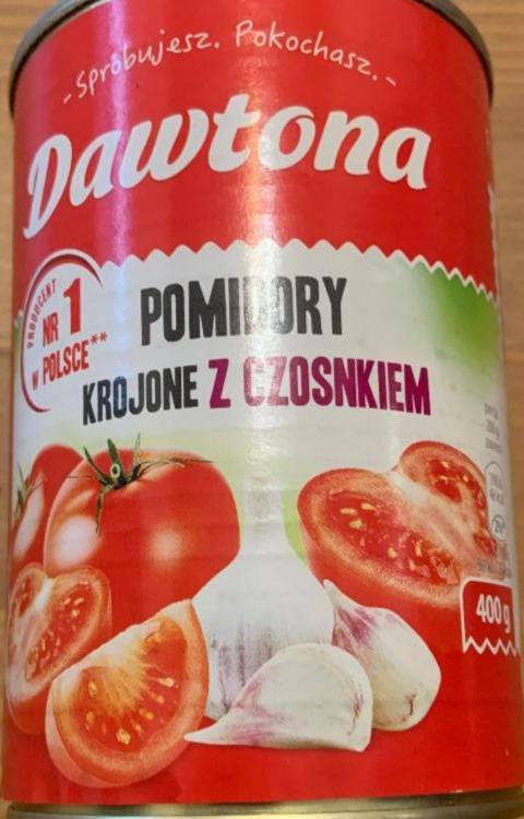 Fotografie - Pomidory krojone z czosnkiem Dawtona