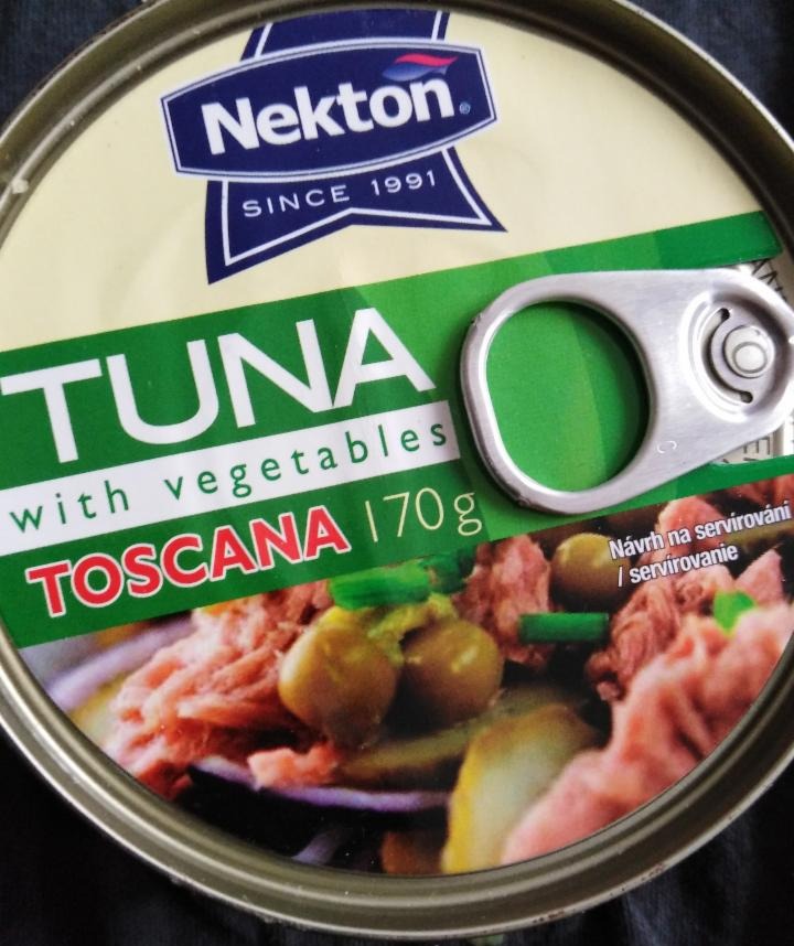 Fotografie - Tuna with vegetables Toscana Nekton